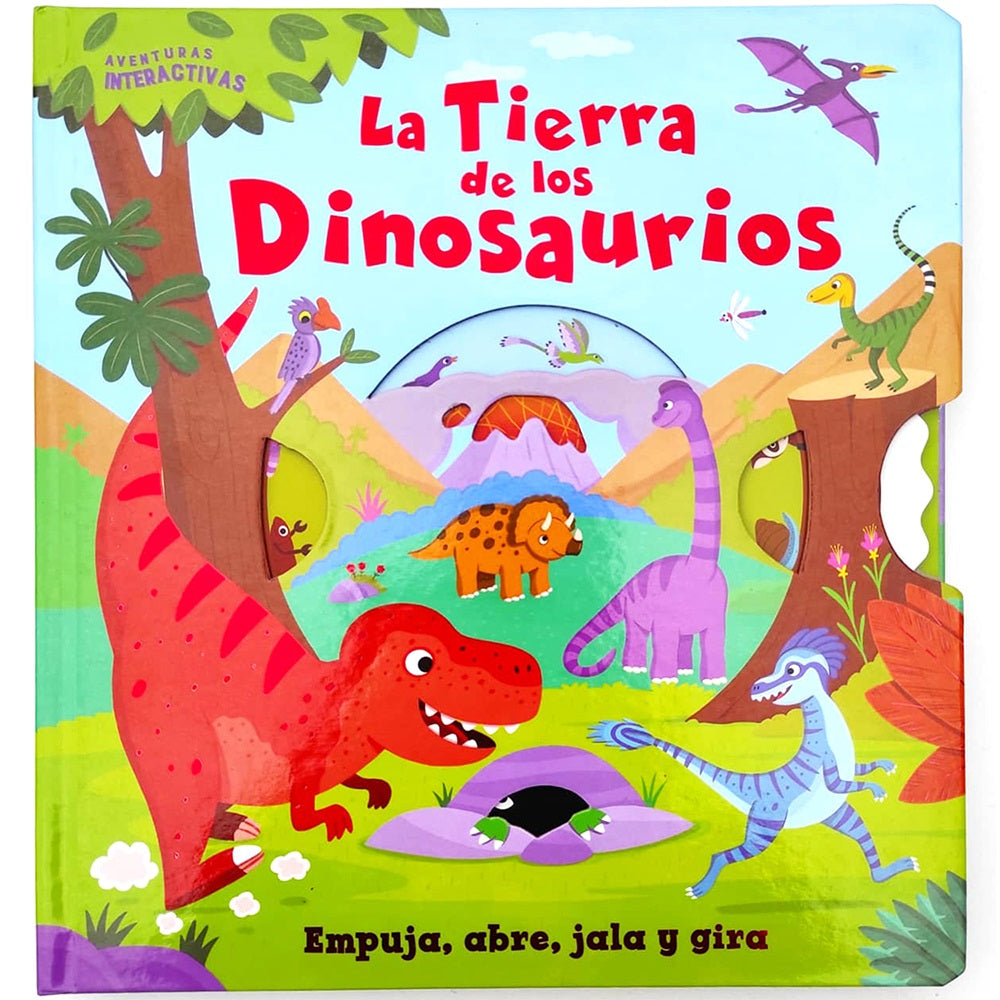 La tierra de los dinosaurios.  Aventuras interactivas La tierra de los dinosaurios.  Aventuras interactivas